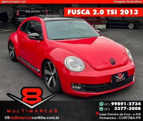 VOLKSWAGEN FUSCA 2.0 TSI 16V GASOLINA 2P AUTOMÁTICO VOLKSWAGEN FUSCA 2.0 TSI 16V GASOLINA 2P AUTOMÁTICO